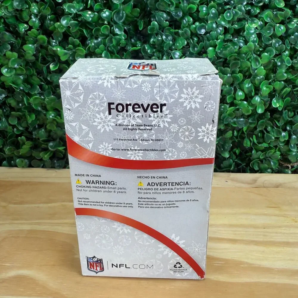 NIB Houston Texans Christmas Ornament NFL Gnome Football Holiday Elf